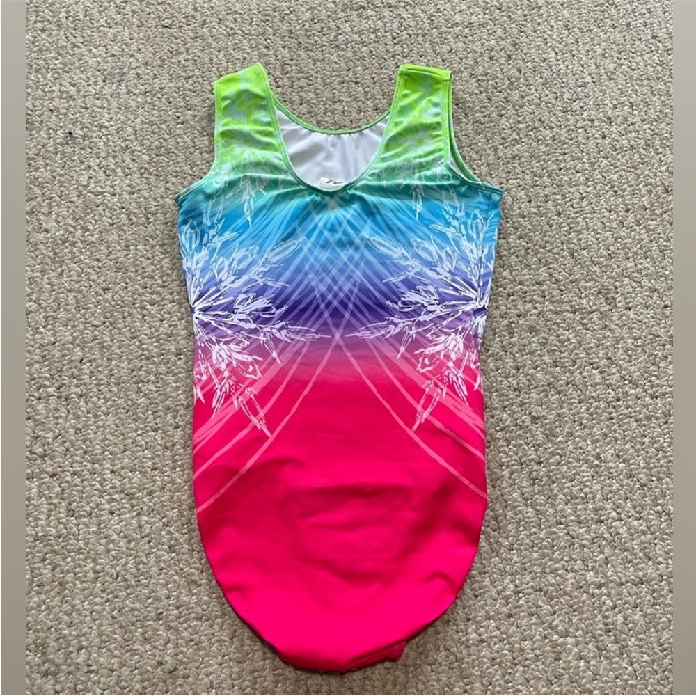 GK Elite Gymnastics Leotard Size AM - Picture 3 of 4